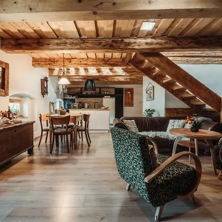 čákyho Kúria - Mezonetový S Krbom A Saunami