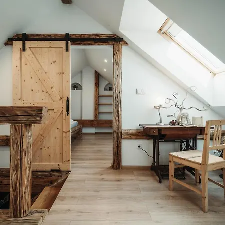 čákyho Kúria - Mezonetový S Krbom A Saunami Apartmán *