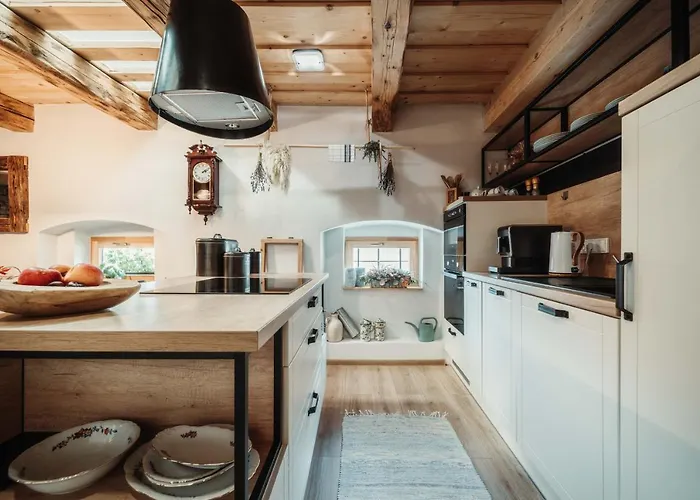 דירה Cakyho Kuria - Mezonetovy S Krbom A Saunami *